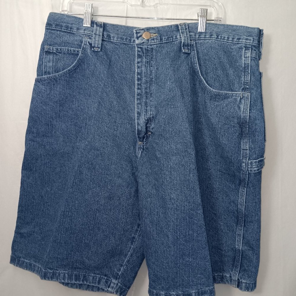 WRANGLER CARPENTER  WORK WEAR SHORTS BLUE SIZE 38